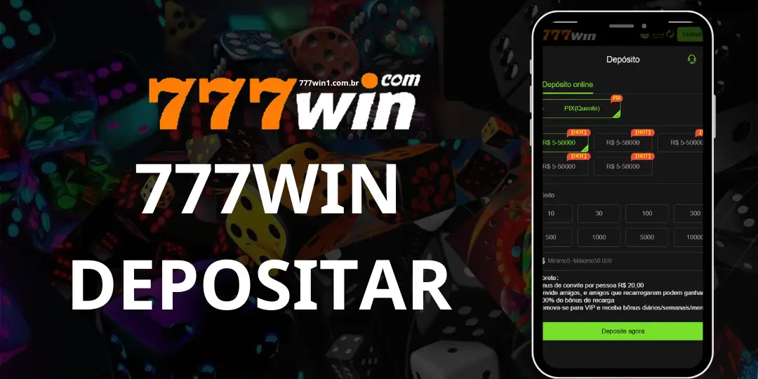 Depositar - Como Depositar na 777Win Usando PIX e USDT – Ganhe um Bônus de Boas-Vindas de R$58! 1 Depositar 777win